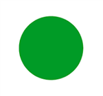 green circle